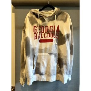 Champion University of Georgia (UGA) Tie-Die Hoodie Size L